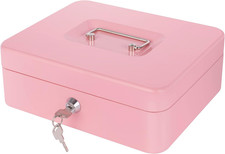 Pink Cash Box with Money Tray
