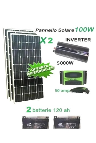 Kit fotovoltaico kw - fotovoltaico, 1