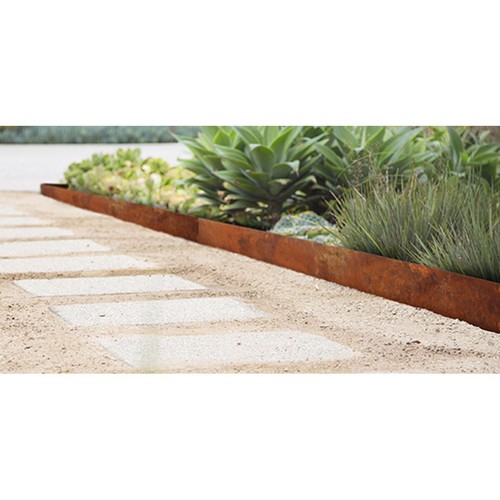 Bordure acciaio corten per - acciaio,