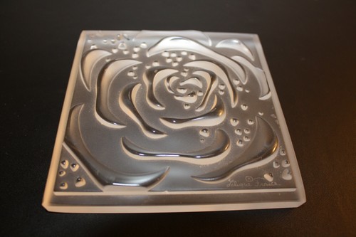 Lalique rose pannello - lalique,