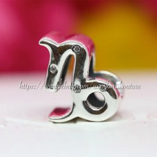Autentico ciondolo PANDORA 925 scintillante zodiaco Capricorno argento sterling 798423C01