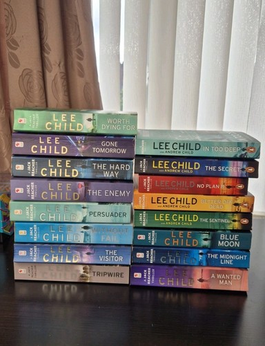 16x jack reacher lee child - reacher,