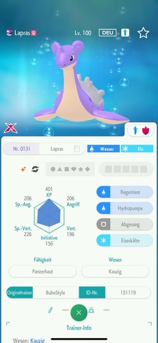 Pokemon lapras shiny - 🐭pokemon,