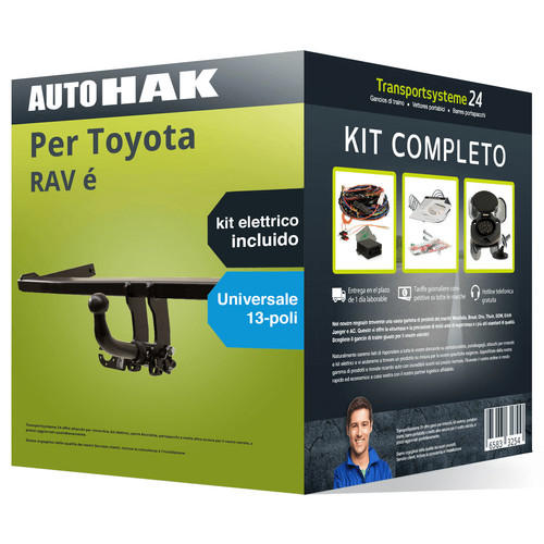 Pacco gancio traino estr auto - gancio,
