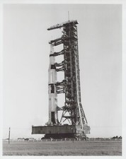 Apollo 4 First Ever Saturn V Rollout 1967 - Foto originale NASA