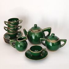 Servizio da tè in maiolica -