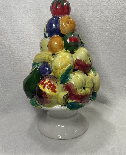 Centrotavola frutta ceramica