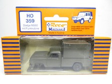 2559HO - Roco Minitanks 1/87 359 - Dodge M880 con cabina radio - ottimo in scatola originale