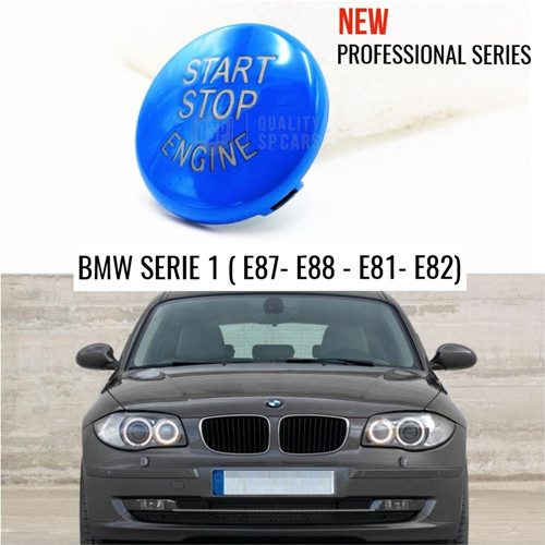 Pulsante start stop blu per - pulsante,