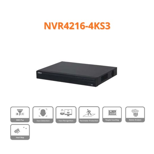 Dahua nvr canali 8mp - nvr, 16