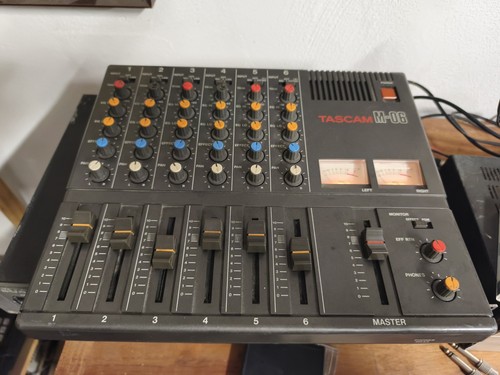 Tascam 6 channel stereo - m-06,,