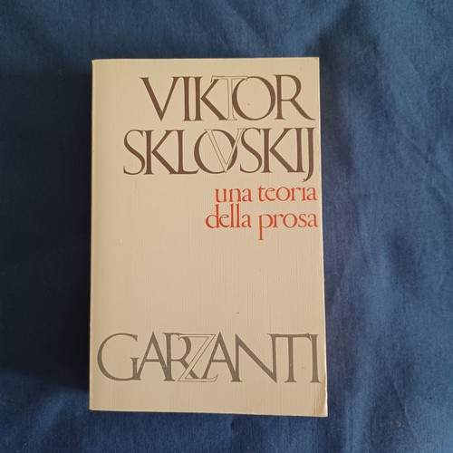 Sklovskij una teoria della - una,