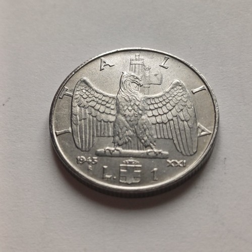 Lira impero 1943 rara - 1,