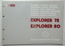 Catalogo Parti di Ricambio Originali SAME Trattori - Explorer 75 / Explorer 80 