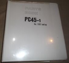 Manuale Di Parti Per Escavatore KOMATSU PC45-1 Catalogo S/N 1001-UP