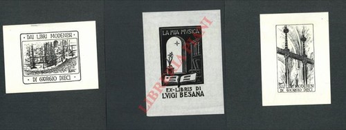 Exlibris pagliani pietro - -,