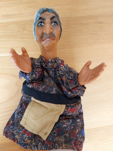 Burattino strega teatrino - burattino,