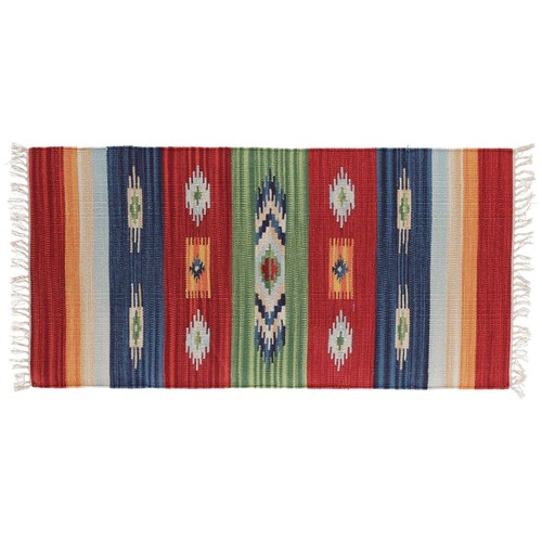 Tappeto kilim con - con, frange