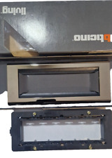 Placca NICHEL e  supporto 6 posti Bticino living classic originali  4716NN NUOVI