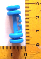 B639 - BARBIE SPORTING LIFE fashions 1989 peso palestra blu miniatura 