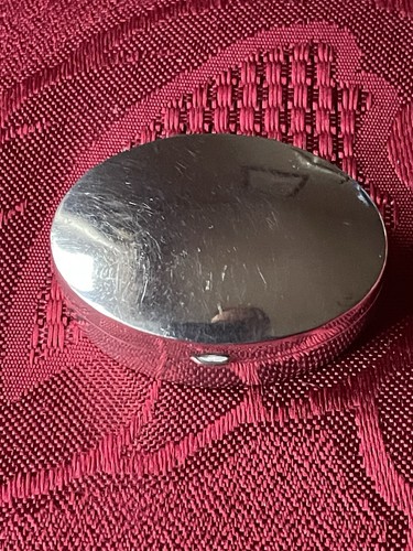 Scatola portapillole argento