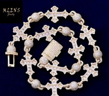 Catena croce completa in