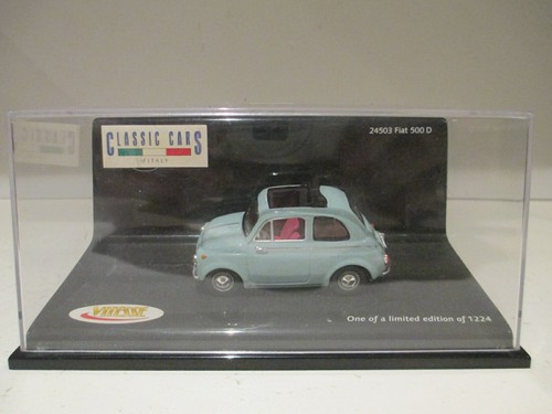 Fiat 500 bleu blue blau - 500,