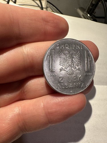 Lek 1939 albania - 2, alta