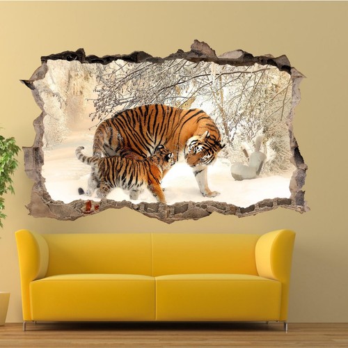 Adesivi murali tigre - murali, e