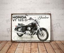 Plaque métal vintage Honda VT