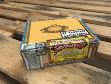 CASE CIGAR SCATOLA IN LEGNO SIGARI ORIGINALE PARTAGAS UTILIZZABILE COME HUMIDOR 