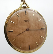 Sarcar Orologio Tascabile - Geneve Frackuhr Con Uhrenkette-Läuft -mechanisch