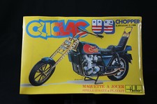 YQ062 HELLER 1/16 rare maquette cliclac moto 2026 Kawasaki Z. 1300 US Chopper