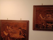 Coppia di Quadri in legno