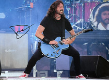 Dave Grohl Hand Signed Foo