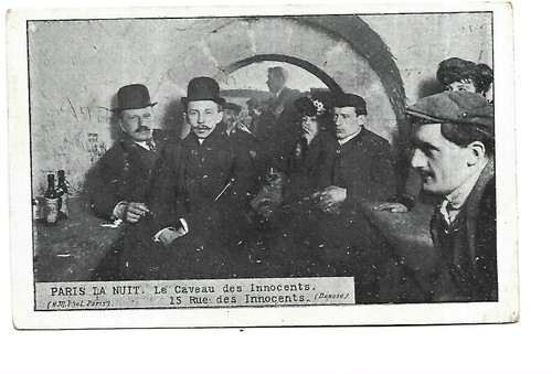 Paris nuit le caveau - nuit,