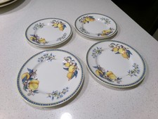 WEDGWOOD CITRONS LOTTO DI 4 PIATTI PANE