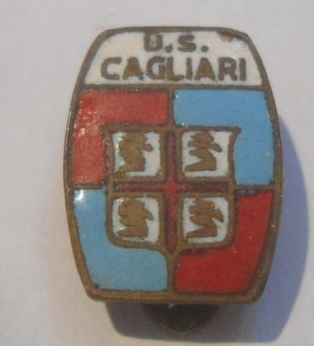 Cagliari distintivo da - u.s.,
