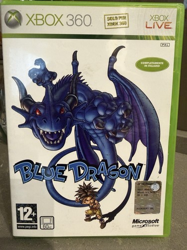 Xbox 360 blue dragon come - blue,