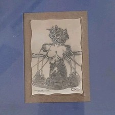 Salvador Dalí"La Venere Italica" bassorilievo su lastra argento con certificato