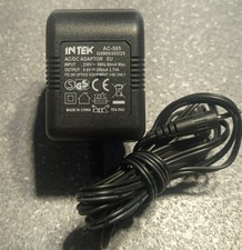 INTEK AC 505 PLUG IN CHARGER FOR H512; H520; MT5050 & DOLPHIN 9V - 300mA