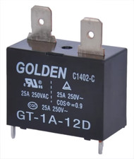 RELE' GOLDEN GT-1A-12D 25A PER CLIMATIZZATORI O SCHEDE ELETTRONICHE SAMSUNG ETC.