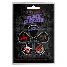 Black Sabbath Plectrum Confezione da 5 osbourne ozy *Ufficiale*