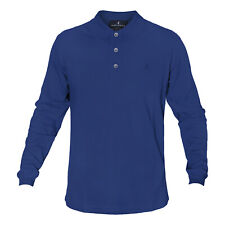 Polo Uomo NAVIGARE Cotone Piquet Manica Lunga Taglie M / 7XL Art.NVS228007