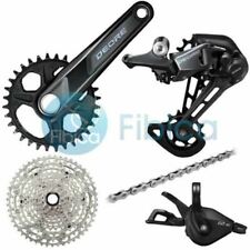 Gruppo 12 velocità Shimano Deore M6100 170/175mm 10-51t nuovo 