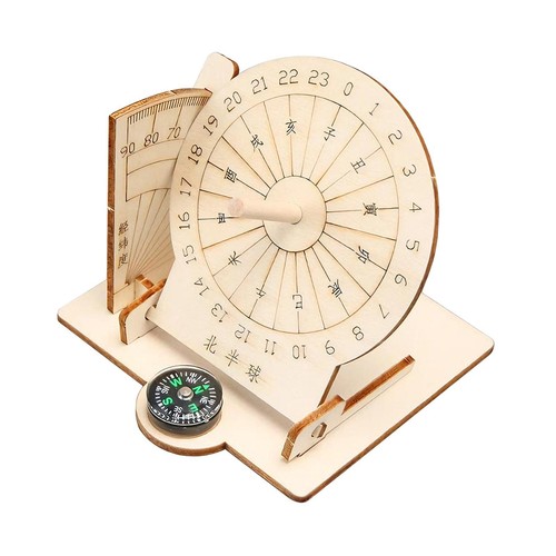 Modello orologio solare - modello, di
