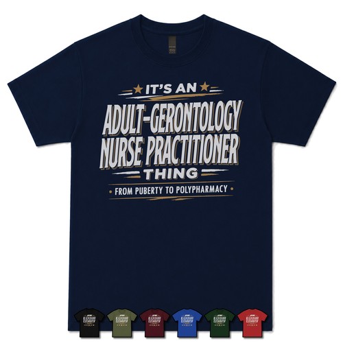 Maglietta adulto gerontologia - maglietta, adulto-gerontologia