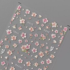 3D Pesca Blossom Unghie