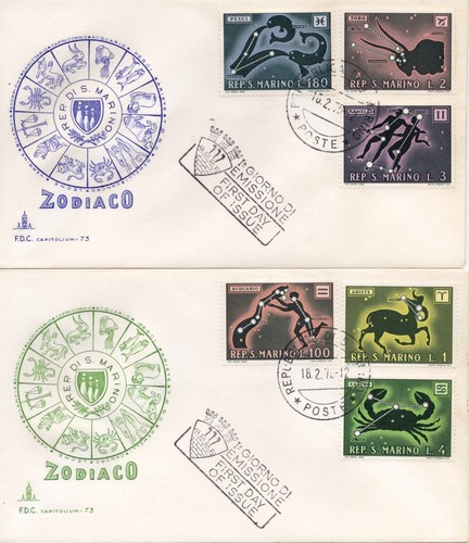 San marino 1970 fdc - fdc, buste