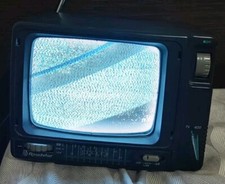 TV  ROADSTAR Portatile 400N BIANCO/NERO 5" ANNI 80 VINTAGE